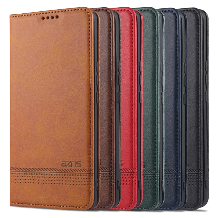 AZNS Magnetic Calf Texture Horizontal Flip Leather Case with Card Slots & Holder & Wallet, For Samsung Galaxy S21 Ultra 5G, For Huawei nova 8 5G, For Huawei nova 8 Pro 5G