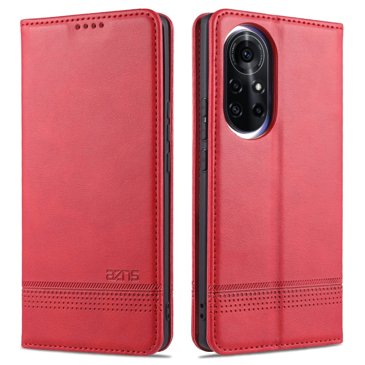 AZNS Magnetic Calf Texture Horizontal Flip Leather Case with Card Slots & Holder & Wallet, For Samsung Galaxy S21 Ultra 5G, For Huawei nova 8 5G, For Huawei nova 8 Pro 5G
