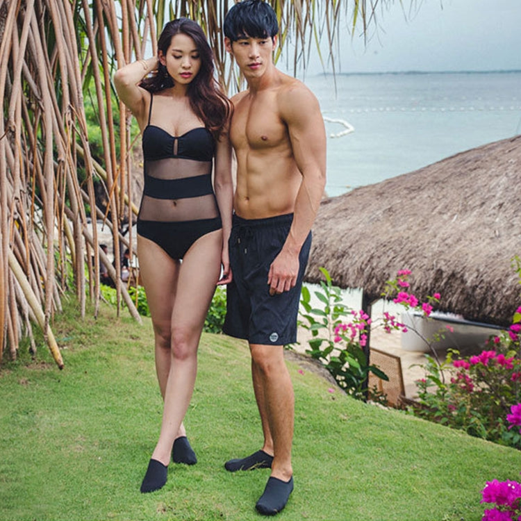 Non-slip Wear-resisting Thick Rubber Sole Diving Shoes and  Socks, One Pair, XXXS, XXS