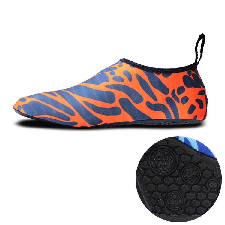 Non-slip Wear-resisting Thick Rubber Sole Diving Shoes and  Socks, One Pair, XL, XXL