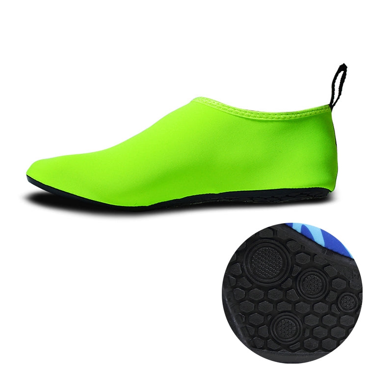 Non-slip Wear-resisting Thick Rubber Sole Diving Shoes and  Socks, One Pair, XXXL