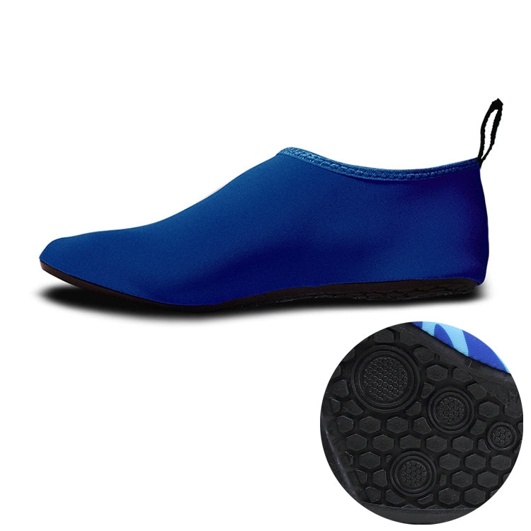 Non-slip Wear-resisting Thick Rubber Sole Diving Shoes and  Socks, One Pair, XXXL