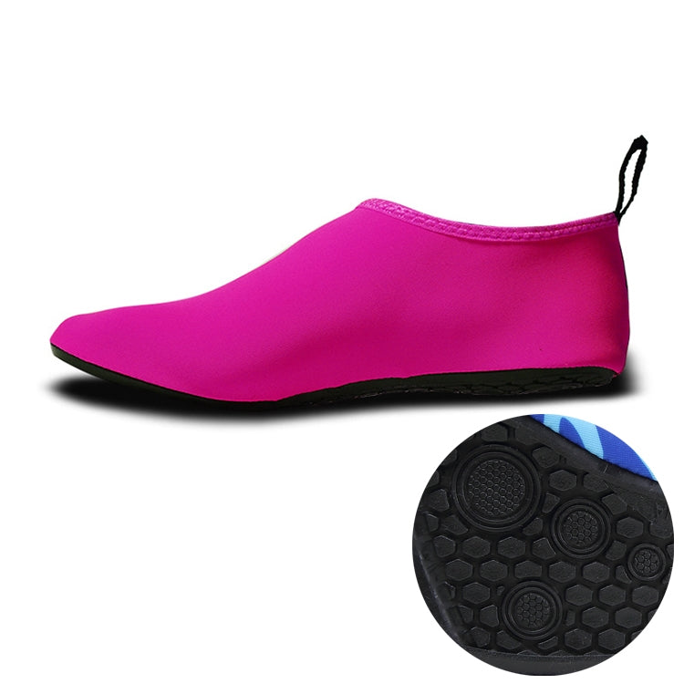 Non-slip Wear-resisting Thick Rubber Sole Diving Shoes and  Socks, One Pair, XXXL