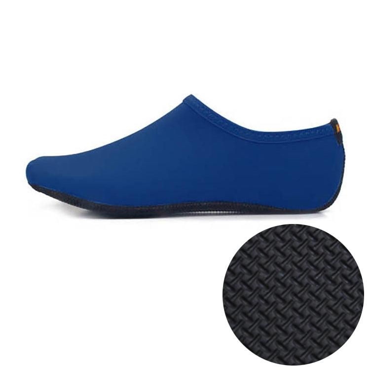 3mm Non-slip Rubber Embossing Texture Sole Solid Color Diving Shoes and Socks, One Pair, XXXS, XXS, XS, S