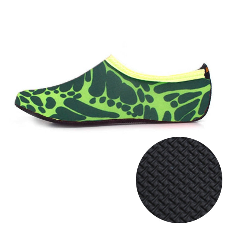 3mm Non-slip Rubber Embossing Texture Sole Figured Diving Shoes and Socks, One Pair, XL, XXL, XXXL