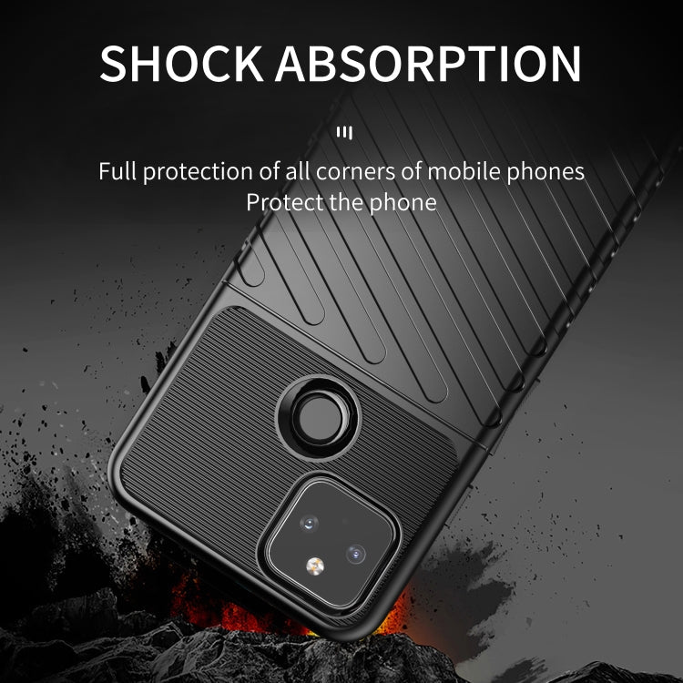 Thunderbolt Shockproof TPU Protective Soft Case, For Google Pixel 5A