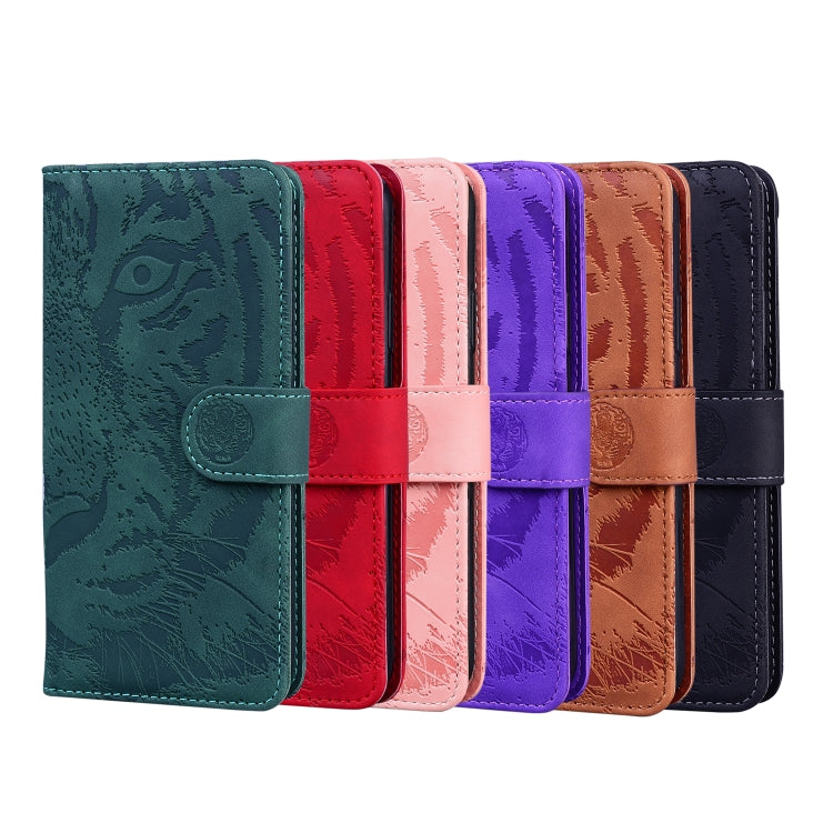 Tiger Embossing Pattern Horizontal Flip Leather Case with Holder & Card Slots & Wallet, For Motorola Moto G Power (2021), For Motorola Moto G Stylus (2021), For Samsung Galaxy A52 5G, For Samsung Galaxy A02s EU Version
