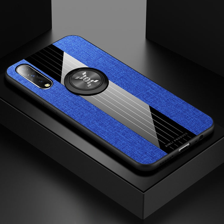 XINLI Stitching Cloth Textue Shockproof TPU Protective Case with Ring Holder, For Vivo S1 Pro, For Vivo S1 / V15, For Vivo V11 / X21S, For Vivo IQOO NEO