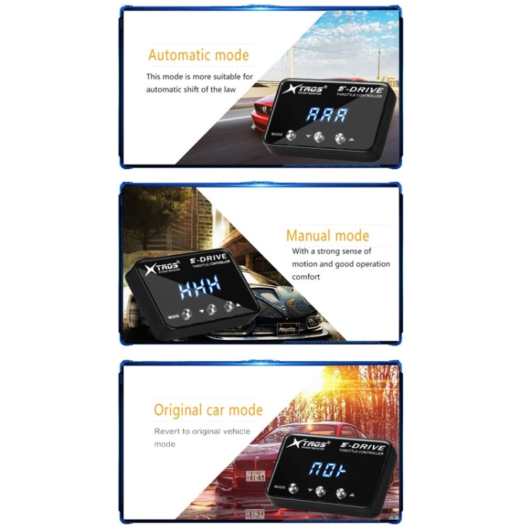 TROS KS-5Drive Potent Booster Electronic Throttle Controller, For Jeep Compass 2018-, For Jeep Renegade 2015-, For Jeep Patriot 2007-2017, For Toyota Wish 2010-, For Toyota Wigo 2017-, For Toyota Agya 2017-, For Toyota Rush 2017-                       ...