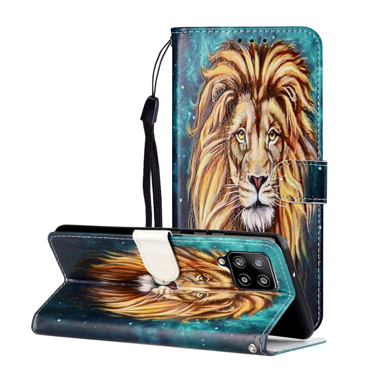 Oil Embossed Coloured Drawing Pattern Horizontal Flip PU Leather Case with Holder & Card Slots & Wallet, For Samsung Galaxy A42 5G, For Samsung Galaxy A52 5G / 4G