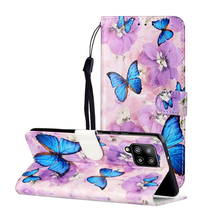 Oil Embossed Coloured Drawing Pattern Horizontal Flip PU Leather Case with Holder & Card Slots & Wallet, For Samsung Galaxy A42 5G, For Samsung Galaxy A52 5G / 4G