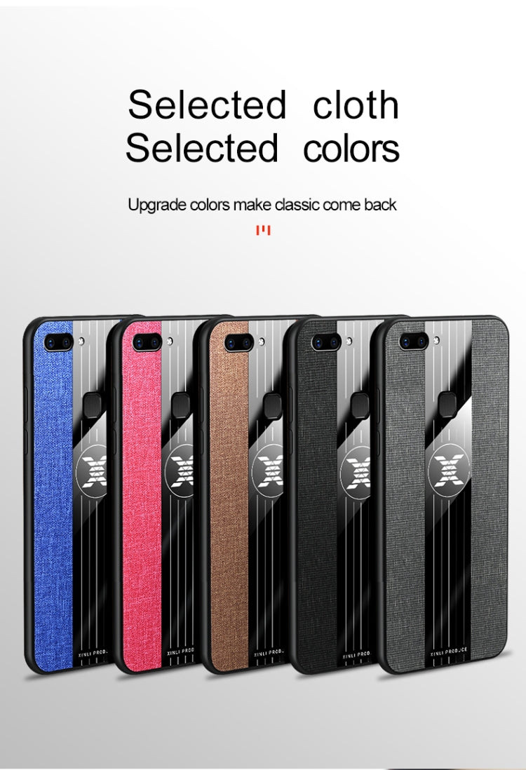 XINLI Stitching Cloth Texture Shockproof TPU Protective Case, For Vivo X20, For Vivo X21, For Vivo X21i, For Vivo X21 UD