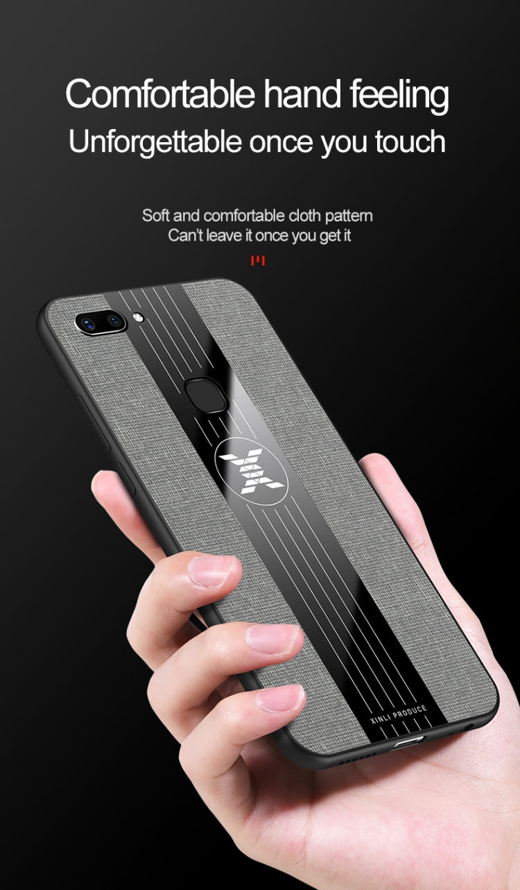 XINLI Stitching Cloth Texture Shockproof TPU Protective Case, For Vivo X20, For Vivo X21, For Vivo X21i, For Vivo X21 UD
