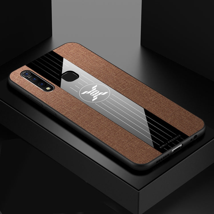 XINLI Stitching Cloth Texture Shockproof TPU Protective Case, For Vivo Y93, For Vivo Y97, For Vivo Z5X