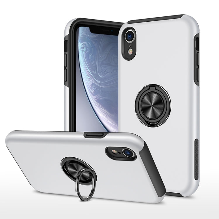 PC + TPU Shockproof Magnetic Protective Case with Invisible Ring Holder, For iPhone XS / X, For iPhone XR, For iPhone XS Max, For iPhone 11