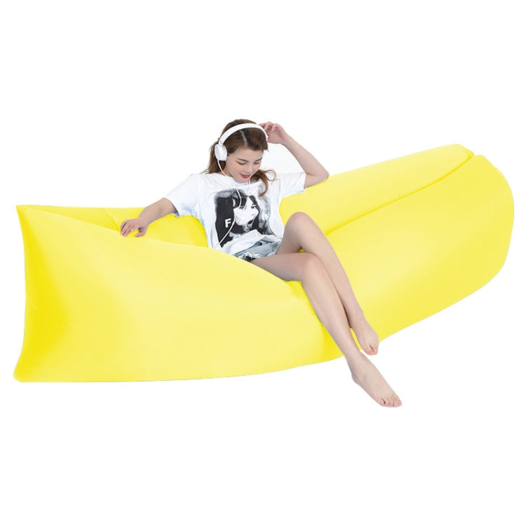 Outdoor Portable Lazy Water Inflatable Sofa Beach Grass Air Bed, Size: 200 x 70cm, 200 x 70cm Green, 200 x 70cm Pink, 200 x 70cm Rose Red, 200 x 70cm Sapphire Blue, 200 x 70cm Grass Green, 200 x 70cm Red, 200 x 70cm Yellow, 200 x 70cm Purple...