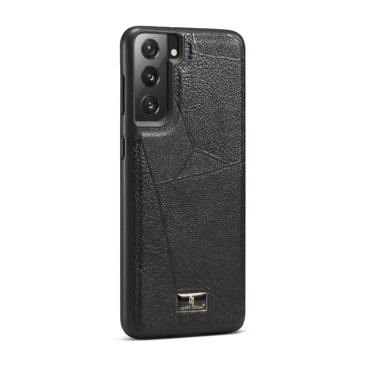 Fierre Shann Leather Texture Phone Back Cover Case, For Samsung Galaxy Note20 Ultra, For Samsung Galaxy S21 5G, For Samsung Galaxy S21+ 5G, For Samsung Galaxy S21 Ultra 5G, For OPPO Find X3