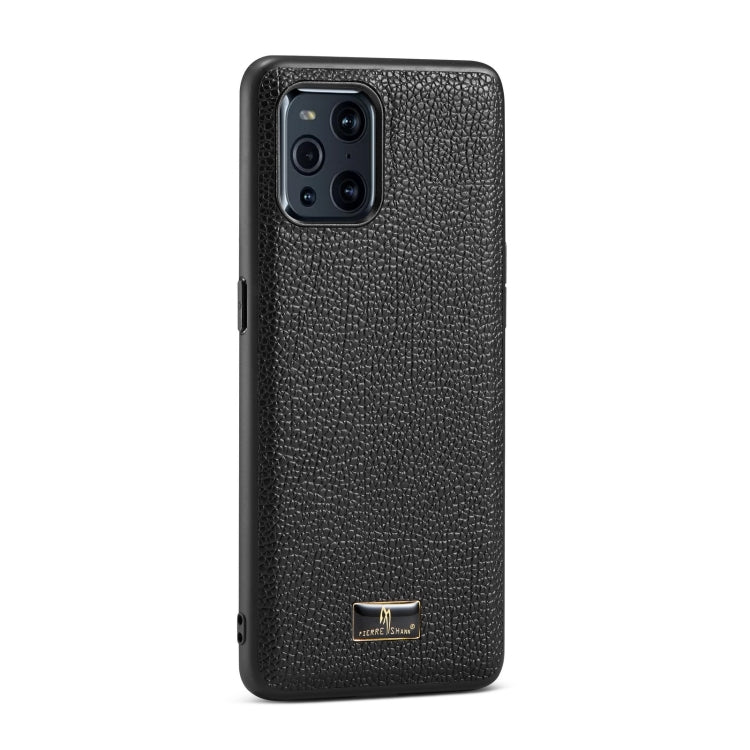 Fierre Shann Leather Texture Phone Back Cover Case, For Samsung Galaxy Note20 Ultra, For Samsung Galaxy S21 5G, For Samsung Galaxy S21+ 5G, For Samsung Galaxy S21 Ultra 5G, For OPPO Find X3