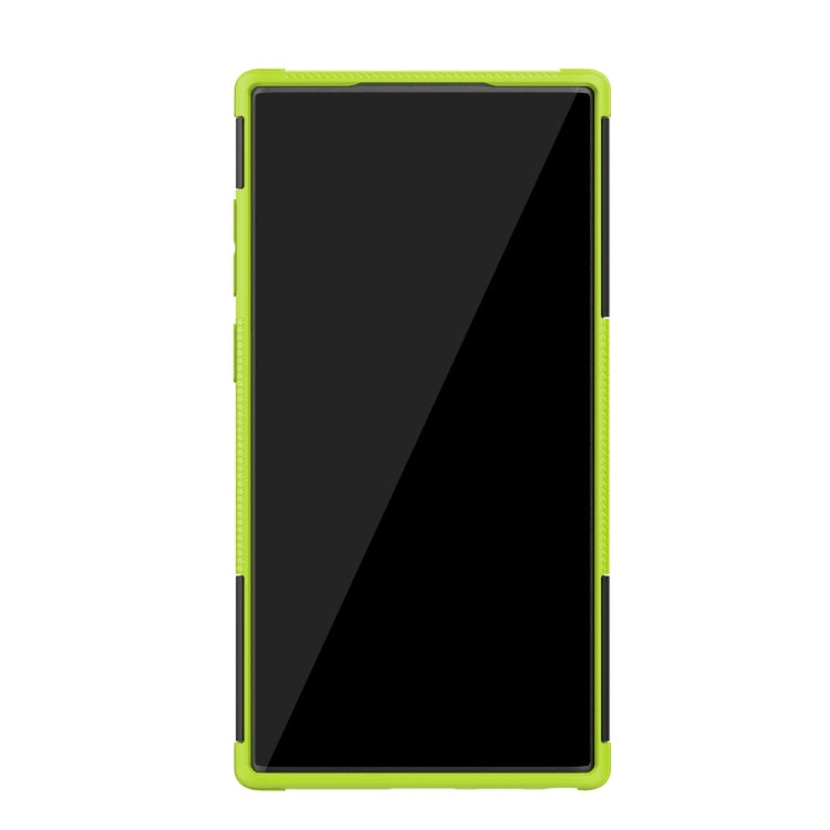 Tire Texture TPU + PC Shockproof Case with Holder, For Nokia 2.2, For Galaxy Note 10 Plus, For Xiaomi Mi CC9e