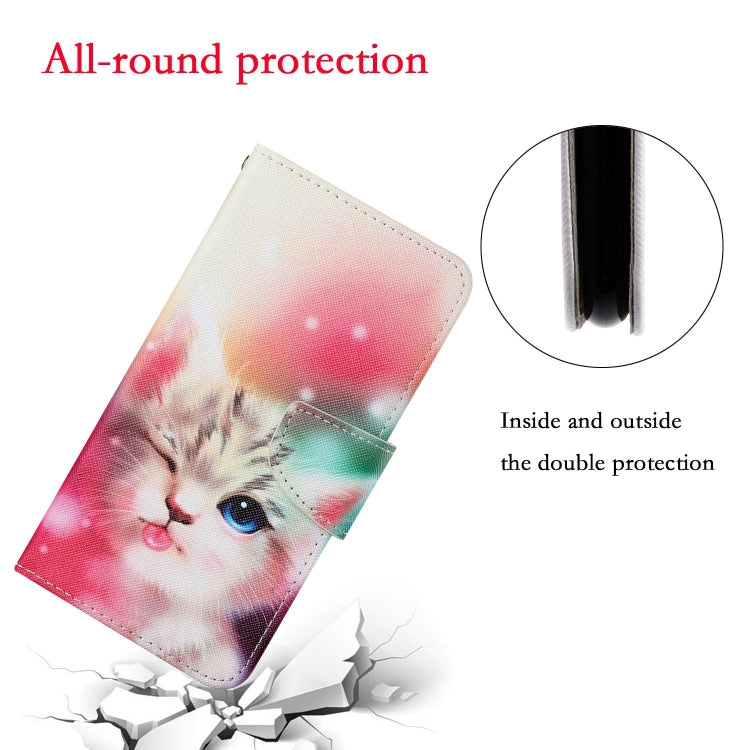 Painted Pattern Horizontal Flip Leathe Case, For iPhone 12 mini