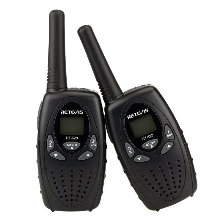 1 Pair RETEVIS RT628 0.5W EU Frequency 446MHz 8CHS Handheld Children Walkie Talkie, RT628(Red), RT628(Black), RT628(White)