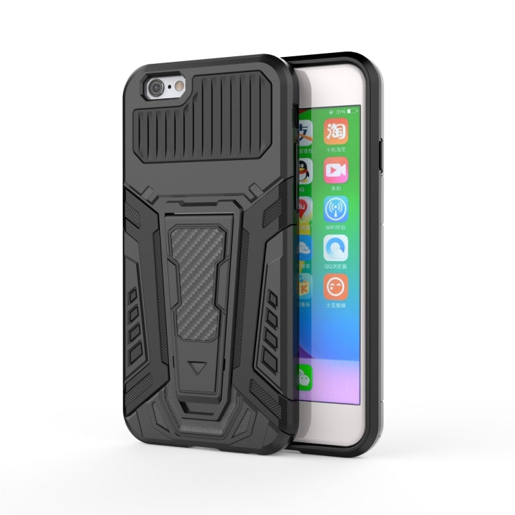War Chariot Series Armor All-inclusive Shockproof PC + TPU Protective Case with Invisible Holder, For iPhone 6, For iPhone 6 Plus, For iPhone SE 2022 / SE 2020 / 8 / 7, For iPhone 8 Plus / 7 Plus