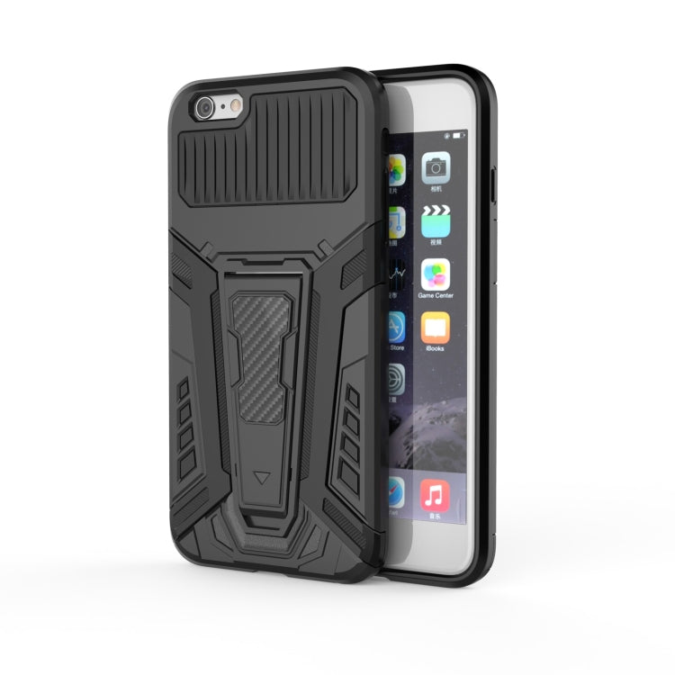 War Chariot Series Armor All-inclusive Shockproof PC + TPU Protective Case with Invisible Holder, For iPhone 6, For iPhone 6 Plus, For iPhone SE 2022 / SE 2020 / 8 / 7, For iPhone 8 Plus / 7 Plus