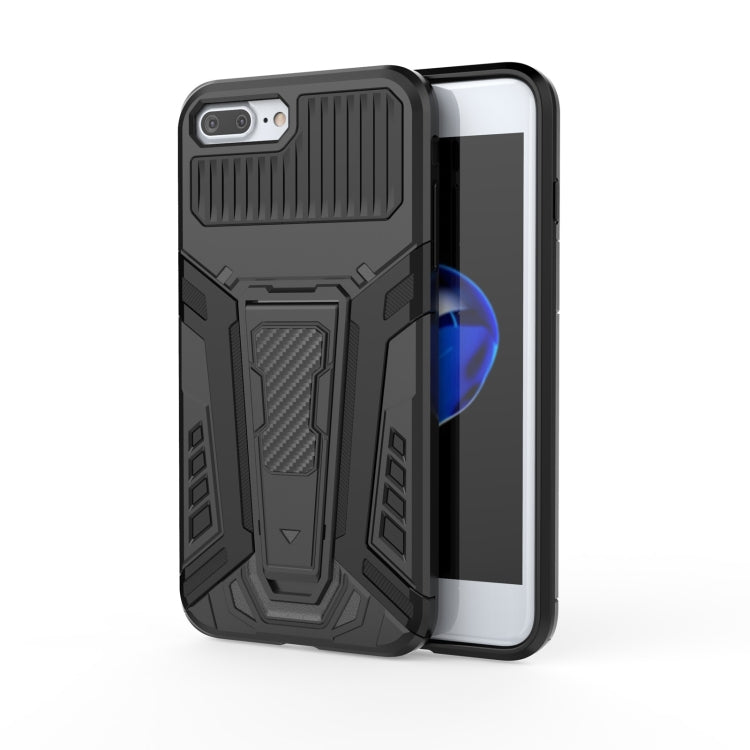 War Chariot Series Armor All-inclusive Shockproof PC + TPU Protective Case with Invisible Holder, For iPhone 6, For iPhone 6 Plus, For iPhone SE 2022 / SE 2020 / 8 / 7, For iPhone 8 Plus / 7 Plus