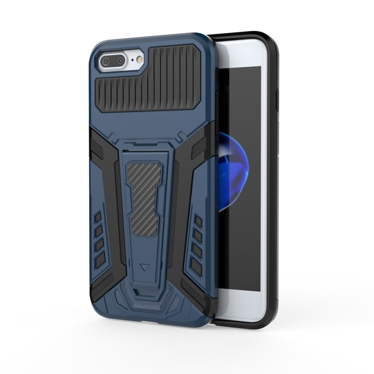 War Chariot Series Armor All-inclusive Shockproof PC + TPU Protective Case with Invisible Holder, For iPhone 6, For iPhone 6 Plus, For iPhone SE 2022 / SE 2020 / 8 / 7, For iPhone 8 Plus / 7 Plus
