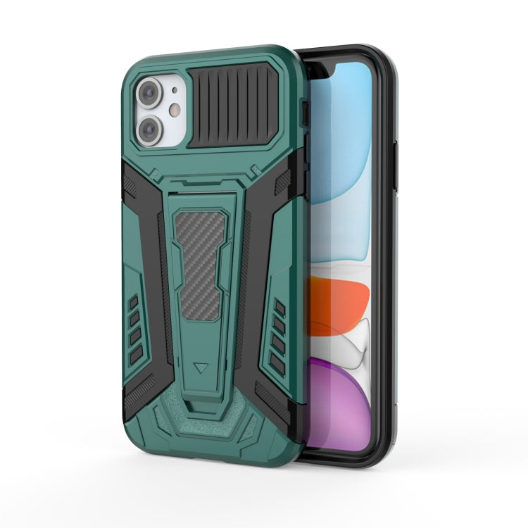War Chariot Series Armor All-inclusive Shockproof PC + TPU Protective Case with Invisible Holder, For iPhone 6, For iPhone 6 Plus, For iPhone SE 2022 / SE 2020 / 8 / 7, For iPhone 8 Plus / 7 Plus