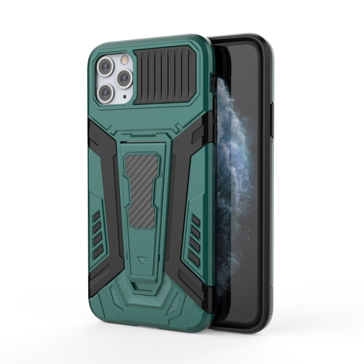 War Chariot Series Armor All-inclusive Shockproof PC + TPU Protective Case with Invisible Holder, For iPhone 12 mini, For iPhone 11 Pro