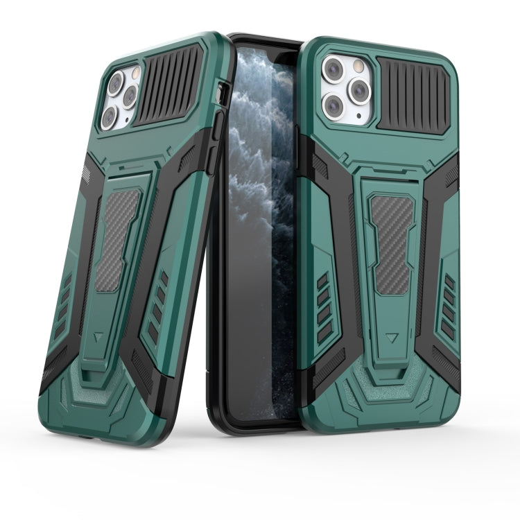 War Chariot Series Armor All-inclusive Shockproof PC + TPU Protective Case with Invisible Holder, For iPhone 12 mini, For iPhone 11 Pro