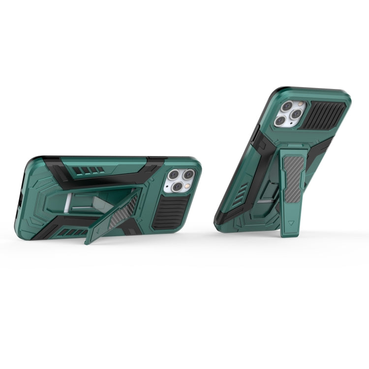 War Chariot Series Armor All-inclusive Shockproof PC + TPU Protective Case with Invisible Holder, For iPhone 12 mini, For iPhone 11 Pro