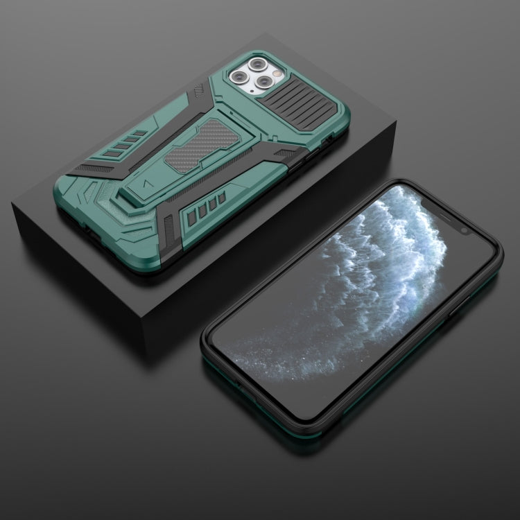 War Chariot Series Armor All-inclusive Shockproof PC + TPU Protective Case with Invisible Holder, For iPhone 12 mini, For iPhone 11 Pro