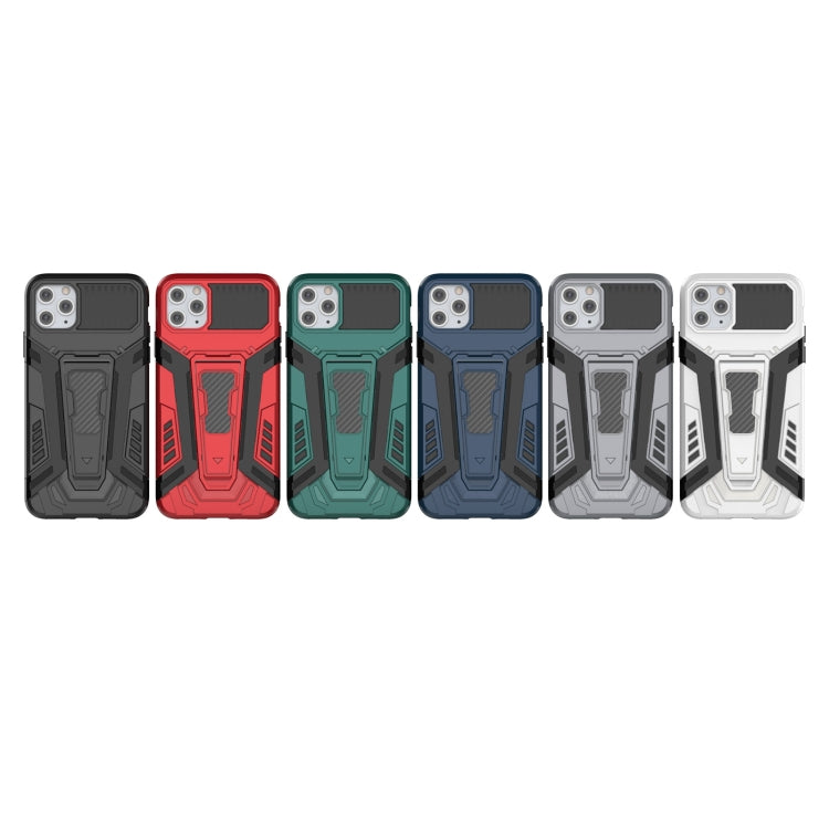 War Chariot Series Armor All-inclusive Shockproof PC + TPU Protective Case with Invisible Holder, For iPhone 12 mini, For iPhone 11 Pro