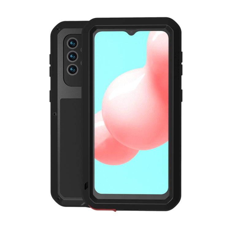 LOVE MEI Metal Shockproof Waterproof Dustproof Protective Case with Glass, For Samsung Galaxy A32 5G, For Samsung Galaxy A52 5G / 4G, For Samsung Galaxy S21 5G, For Samsung Galaxy S21+ 5G