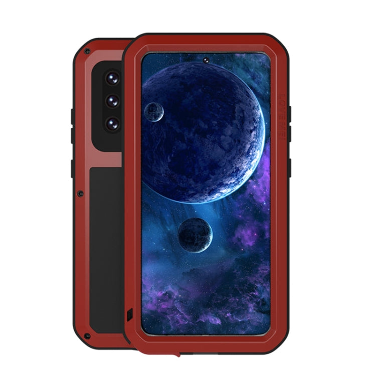 LOVE MEI Metal Shockproof Waterproof Dustproof Protective Case with Glass, For Samsung Galaxy A32 5G, For Samsung Galaxy A52 5G / 4G, For Samsung Galaxy S21 5G, For Samsung Galaxy S21+ 5G
