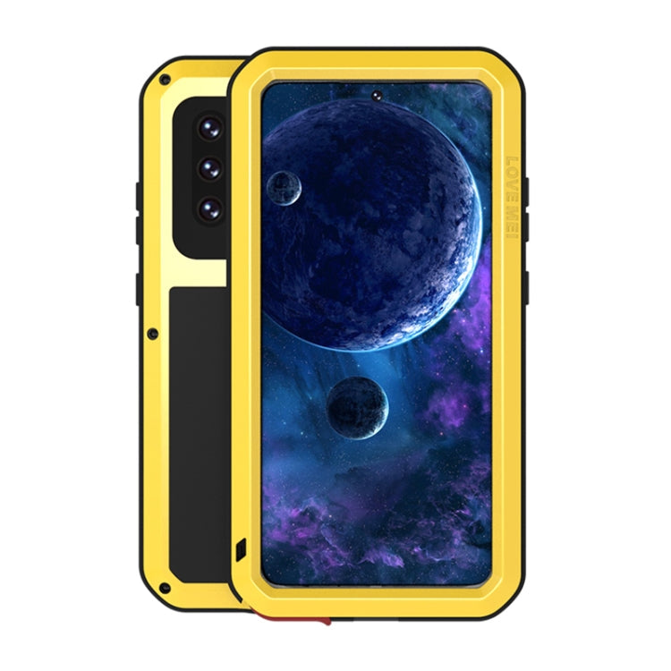LOVE MEI Metal Shockproof Waterproof Dustproof Protective Case with Glass, For Samsung Galaxy A32 5G, For Samsung Galaxy A52 5G / 4G, For Samsung Galaxy S21 5G, For Samsung Galaxy S21+ 5G