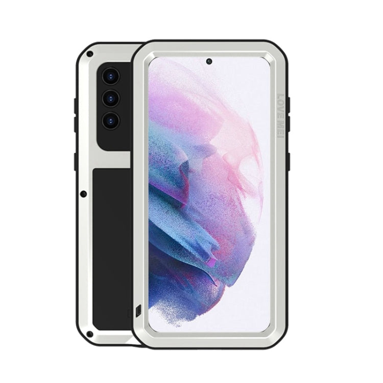 LOVE MEI Metal Shockproof Waterproof Dustproof Protective Case with Glass, For Samsung Galaxy A42, For Samsung Galaxy A72 5G / 4G
