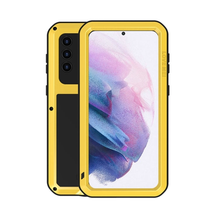 LOVE MEI Metal Shockproof Waterproof Dustproof Protective Case with Glass, For Samsung Galaxy A42, For Samsung Galaxy A72 5G / 4G