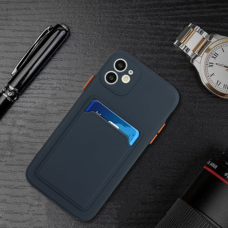 Card Slot Design Shockproof TPU Protective Case, For iPhone 12, For iPhone 12 Pro