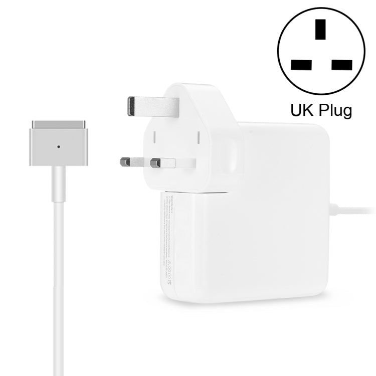 A1435 60W 16.5V 3.65A 5 Pin MagSafe 2 Power Adapter for MacBook, Cable Length: 1.6m,, 60W UK Plug, 60W AU Plug, 60W EU Plug