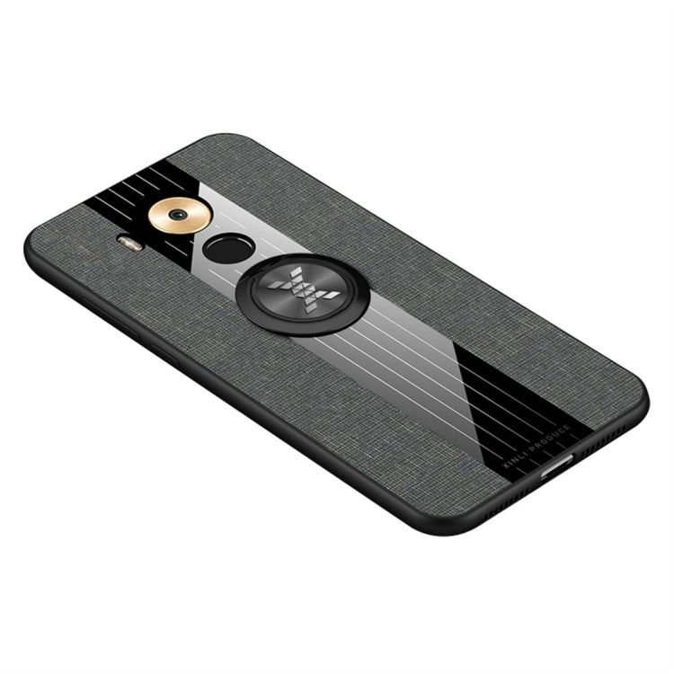 XINLI Stitching Cloth Textue Shockproof TPU Protective Case with Ring Holder, For Huawei Mate 8, For Huawei Mate 9, For Huawei Mate 10, For Huawei Mate 10 Pro, For Huawei Mate 20