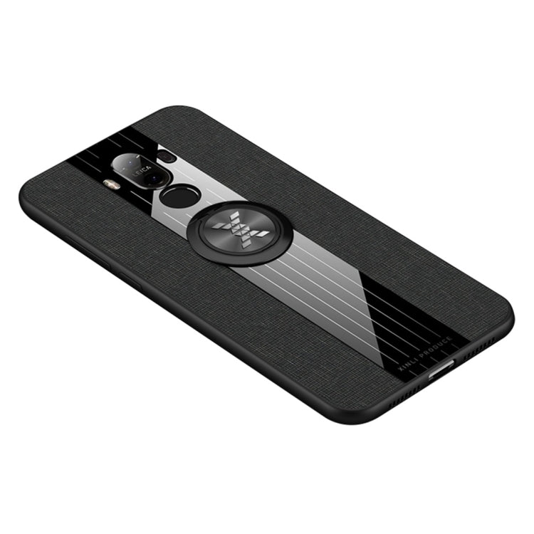 XINLI Stitching Cloth Textue Shockproof TPU Protective Case with Ring Holder, For Huawei Mate 8, For Huawei Mate 9, For Huawei Mate 10, For Huawei Mate 10 Pro, For Huawei Mate 20
