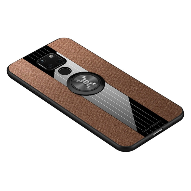 XINLI Stitching Cloth Textue Shockproof TPU Protective Case with Ring Holder, For Huawei Mate 8, For Huawei Mate 9, For Huawei Mate 10, For Huawei Mate 10 Pro, For Huawei Mate 20