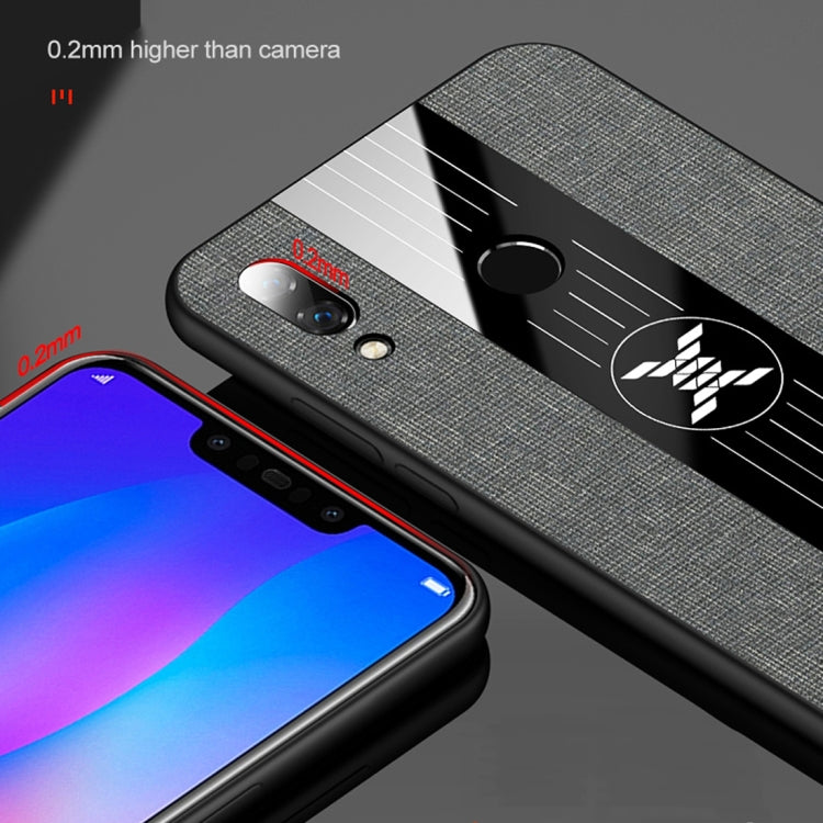 XINLI Stitching Cloth Textue Shockproof TPU Protective Case with Ring Holder, For Huawei nova 3i, For Huawei nova 4, For Huawei nova 4e, For Huawei nova 5