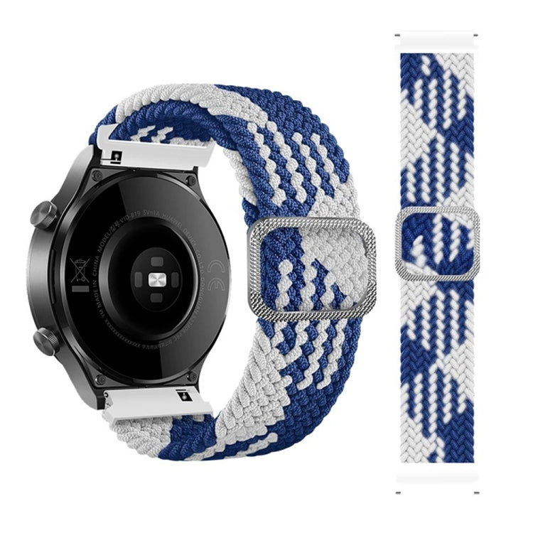 Universal Adjustable Nylon Braided Elasticity Replacement Strap Watchband, 20mm