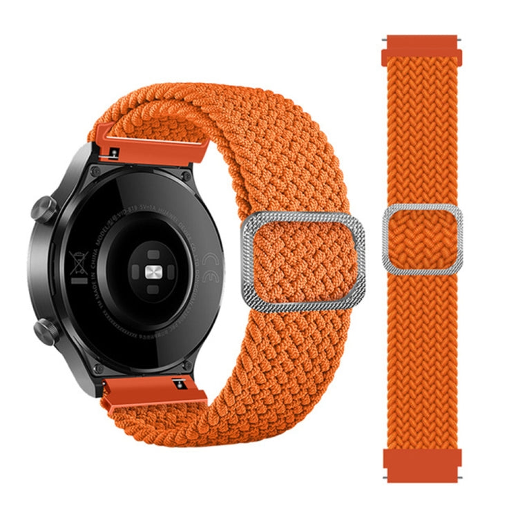 Universal Adjustable Nylon Braided Elasticity Replacement Strap Watchband, 20mm
