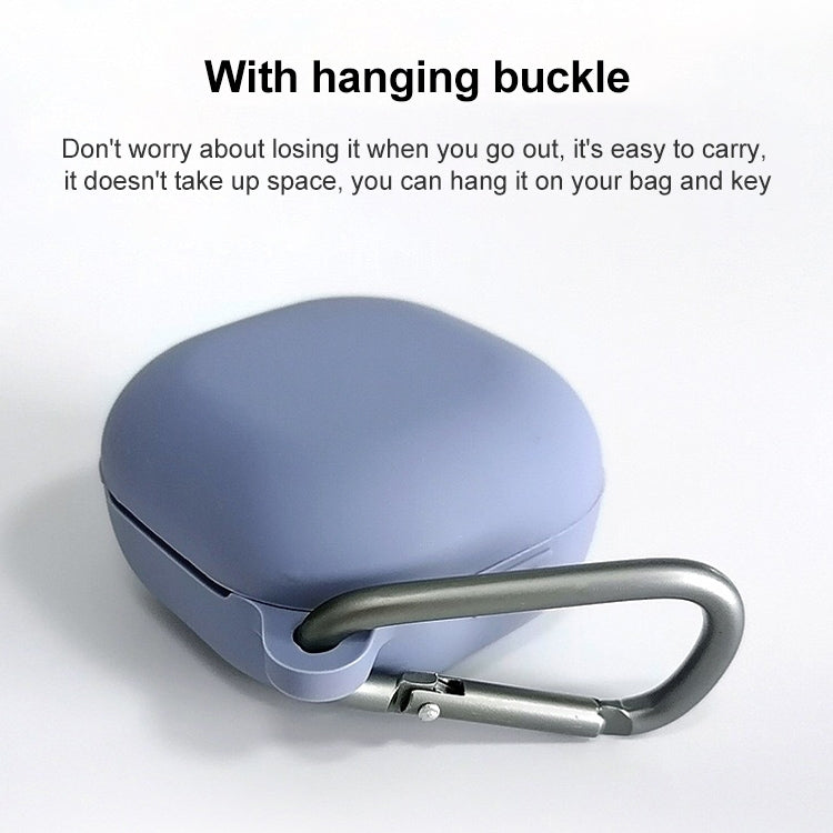 For Samsung Galaxy Buds Live / Pro Bluetooth Earphone Silicone Protective Case with Hook