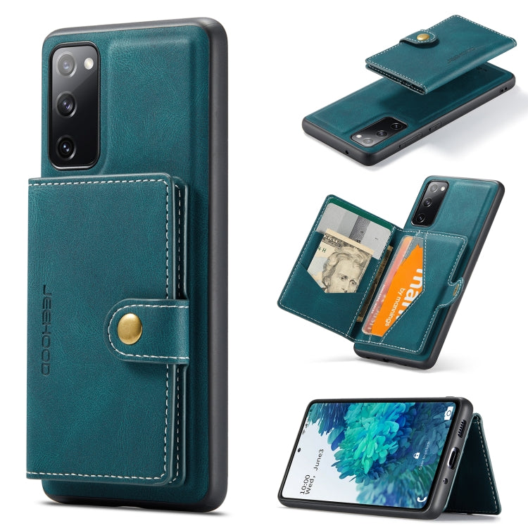 JEEHOOD Retro Magnetic Detachable Protective Case with Wallet & Card Slot & Holder, For Samsung Galaxy A32 5G, For Samsung Galaxy S20 FE, For Samsung Galaxy S20, For Samsung Galaxy S20+